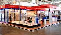 Bank of America custom stand