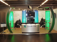 Lloyds TSB custom stand