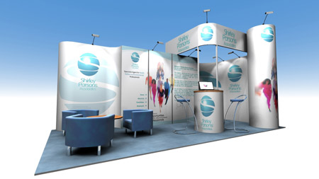 Shirley Parsons Associates - AeroFrame Stand Shirley Parsons Associates - AeroFrame Stand
