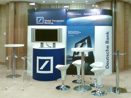 Deutsche Bank - AeroFrame Stand Deutsche Bank - AeroFrame Stand