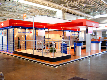 Bank of America - Custom Build Stand Bank of America - Custom Build Stand