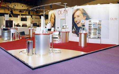 Olay Colour - Custom Build Stand