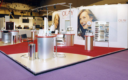 Olay Colour - Custom Build Stand Olay Colour - Custom Build Stand