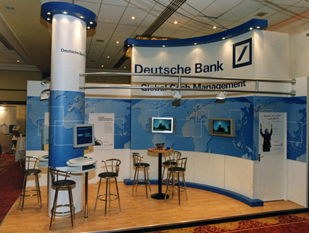 Deutsche Bank - Custom Build Stand Deutsche Bank - Custom Build Stand